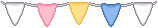 pastel bunting